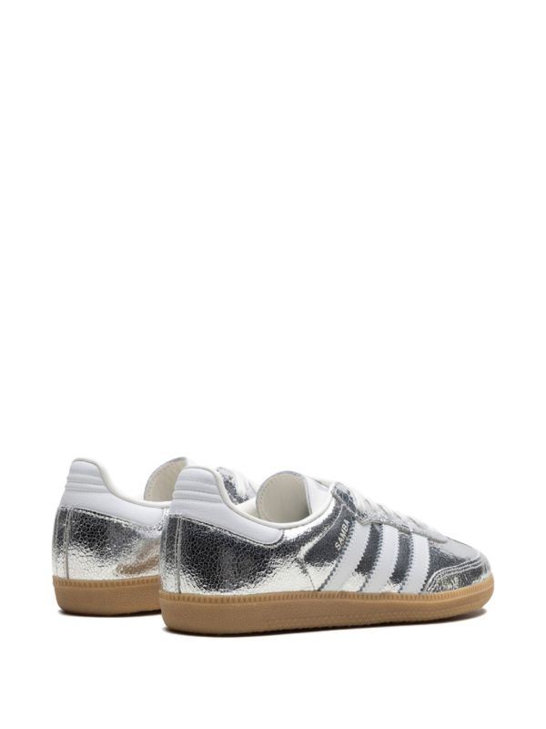Adidas OG samba metallic silver