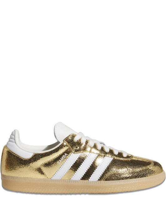 Adidas OG samba metallic gold