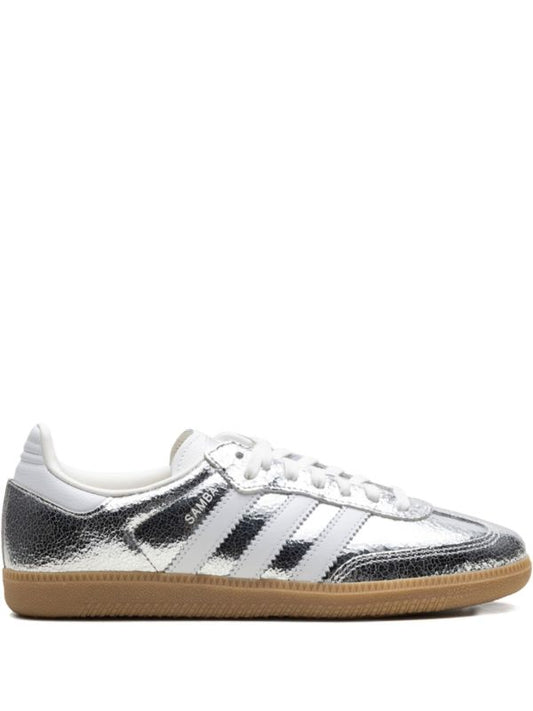 Adidas OG samba metallic silver